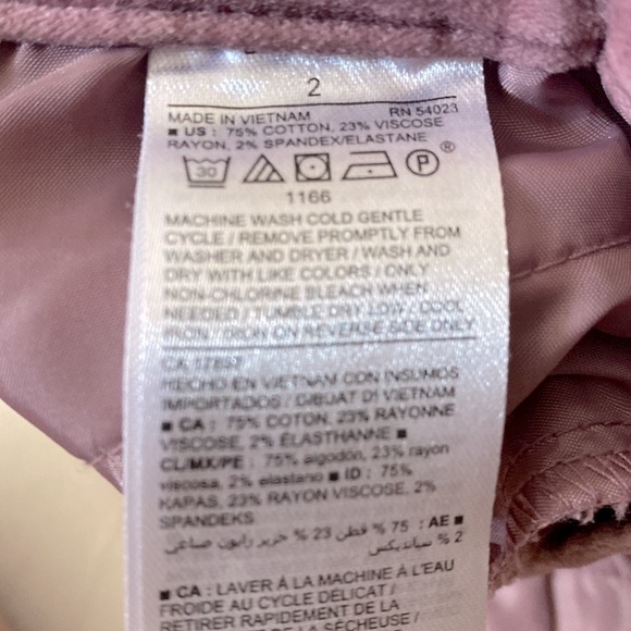 Old Navy skinny velvet jeans size 2 - Picture 5 of 5